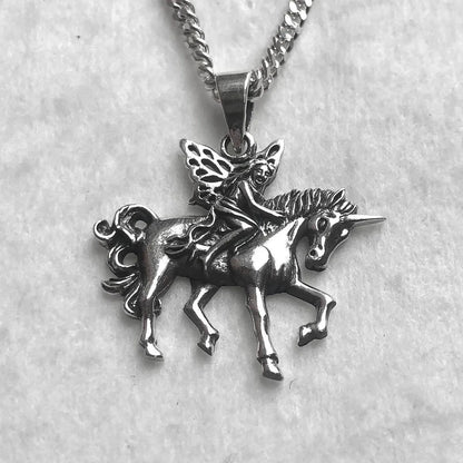 Unicorn Mythical Fairy Pendant/Necklace