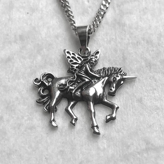 Unicorn Mythical Fairy Pendant/Necklace