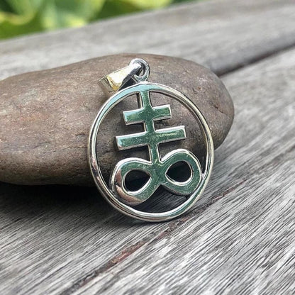 Leviathan Cross Wiccan Satanic Seal Pendant/Necklace