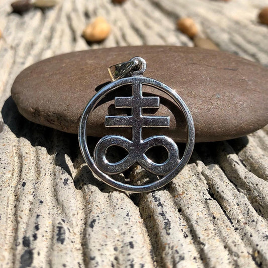 Leviathan Cross Wiccan Satanic Seal Pendant/Necklace