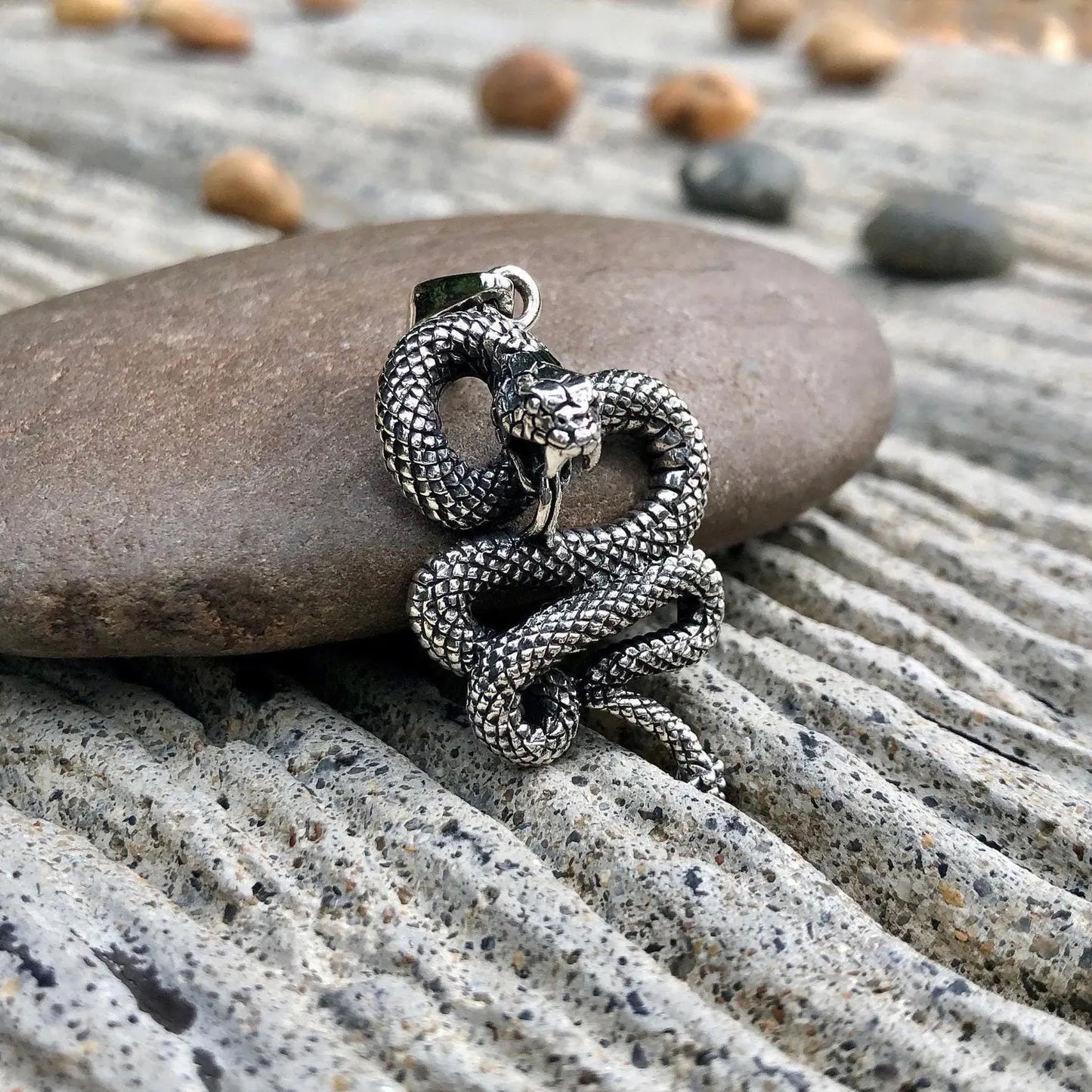 Snake Jormungandr Serpent Ouroboros Pendant/Necklace