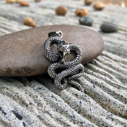 Snake Jormungandr Serpent Ouroboros Pendant/Necklace