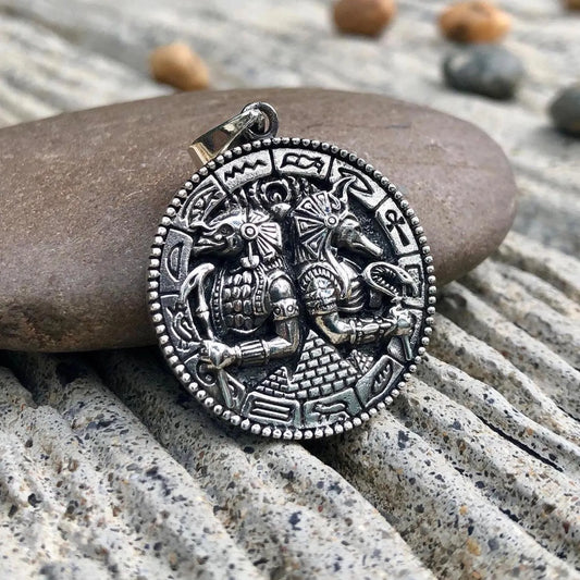 Anubis Horus Egyptian God Deities Pendant/Necklace