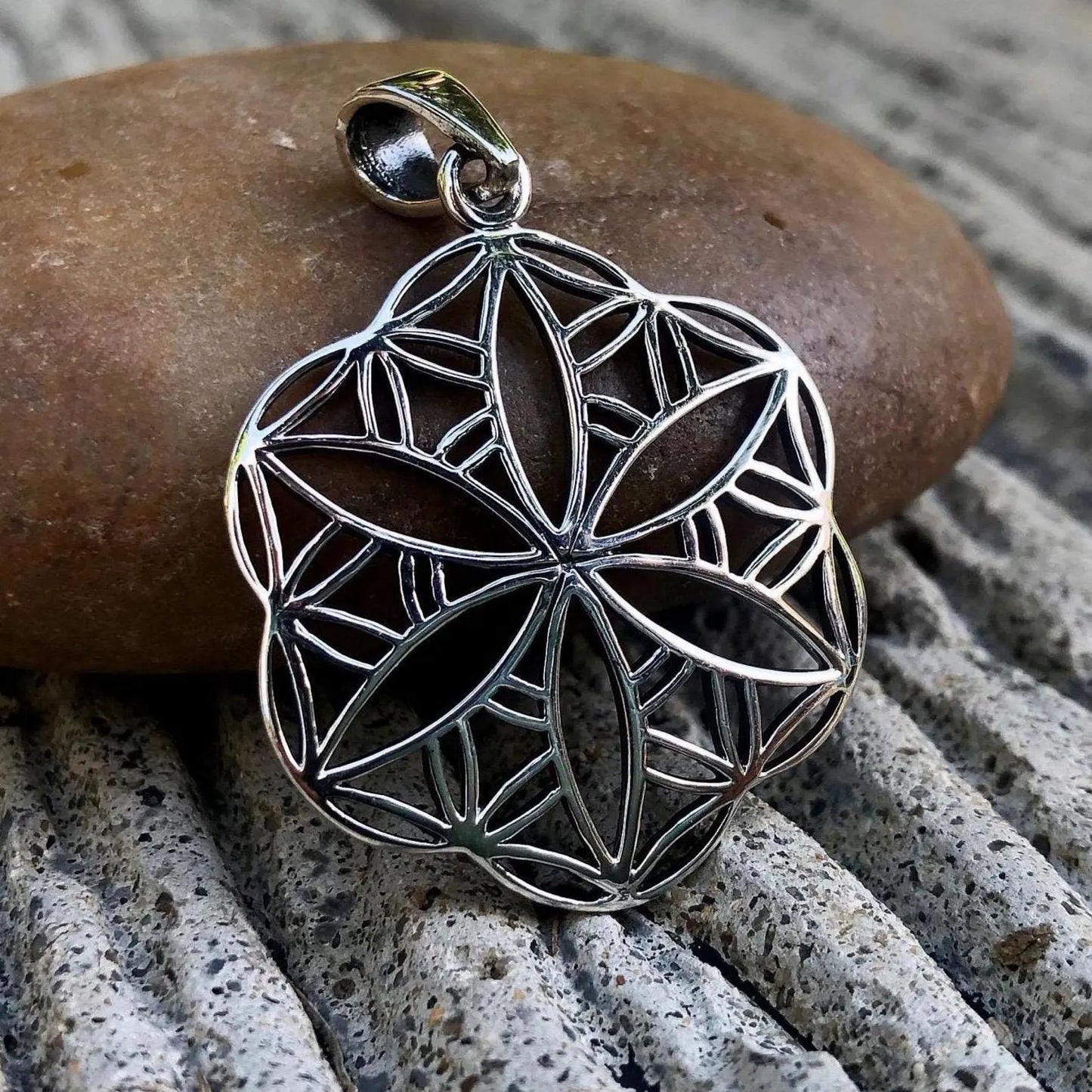 Flower of Life Viking Celtic Pendant/Necklace