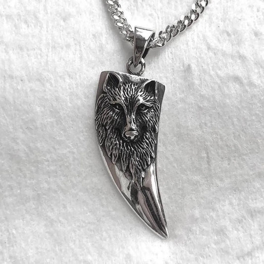 Fenrir Fang Viking Wolf Pendant/Necklace