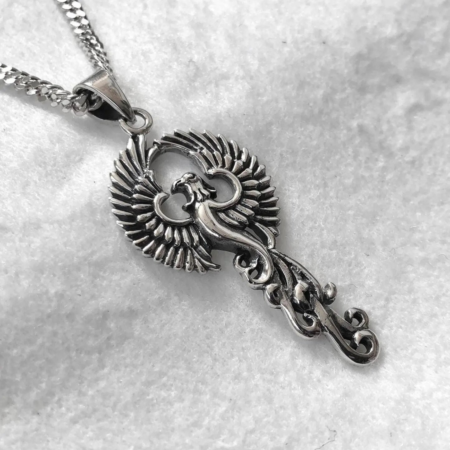 Phoenix Fire Bird Monster Pendant/Necklace