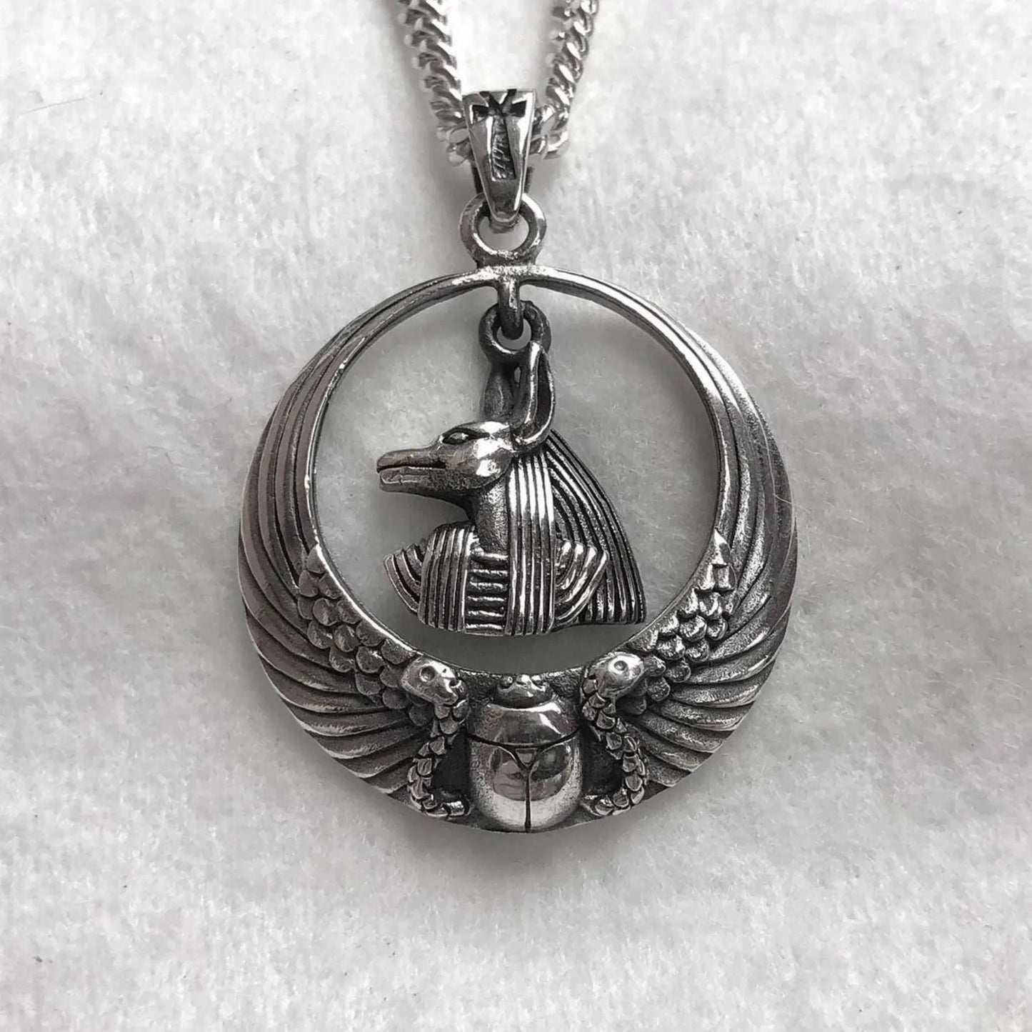 Anubis Egyptian God Deity Pendant/Necklace