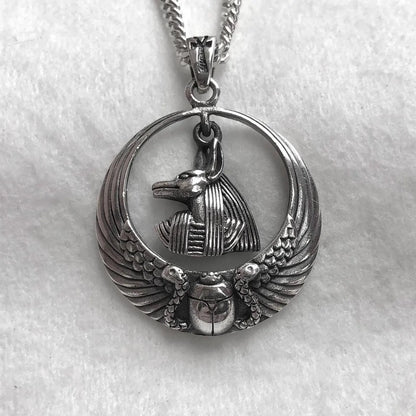 Anubis Egyptian God Deity Pendant/Necklace