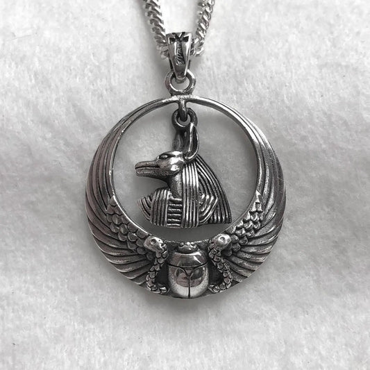 Anubis Egyptian God Deity Pendant/Necklace