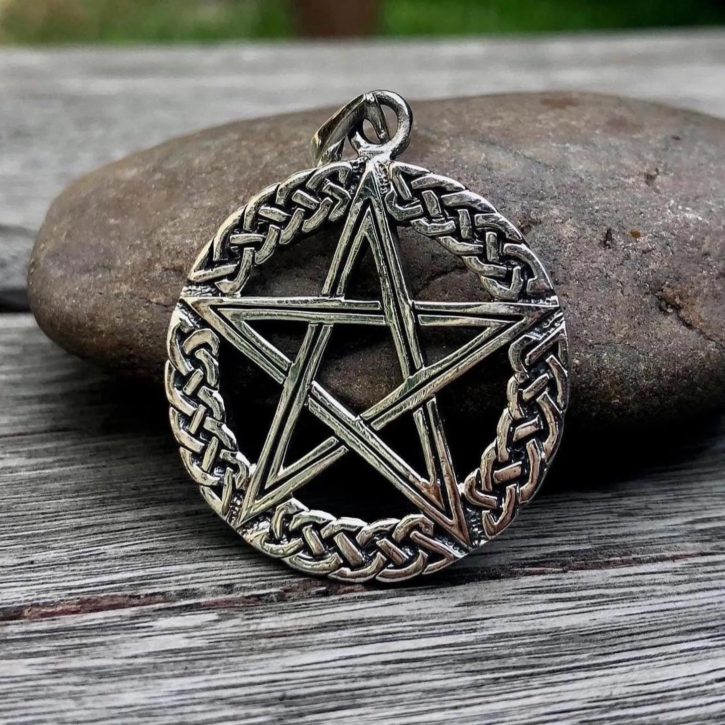 Pentagram Wiccan Infinity Knot Pendant/Necklace