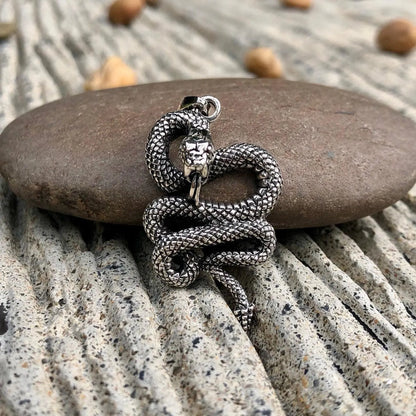 Snake Jormungandr Serpent Ouroboros Pendant/Necklace