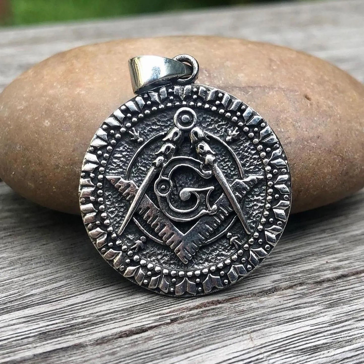 Freemason Masonic Illuminati Brotherhood Pendant/Necklace
