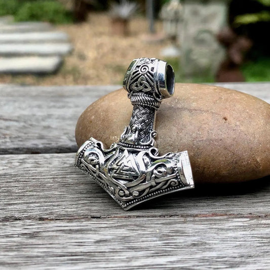Thor's Hammer Viking Mjolnir Pendant/Necklace