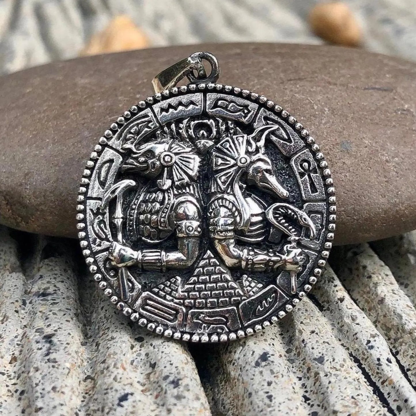 Anubis Horus Egyptian God Deities Pendant/Necklace