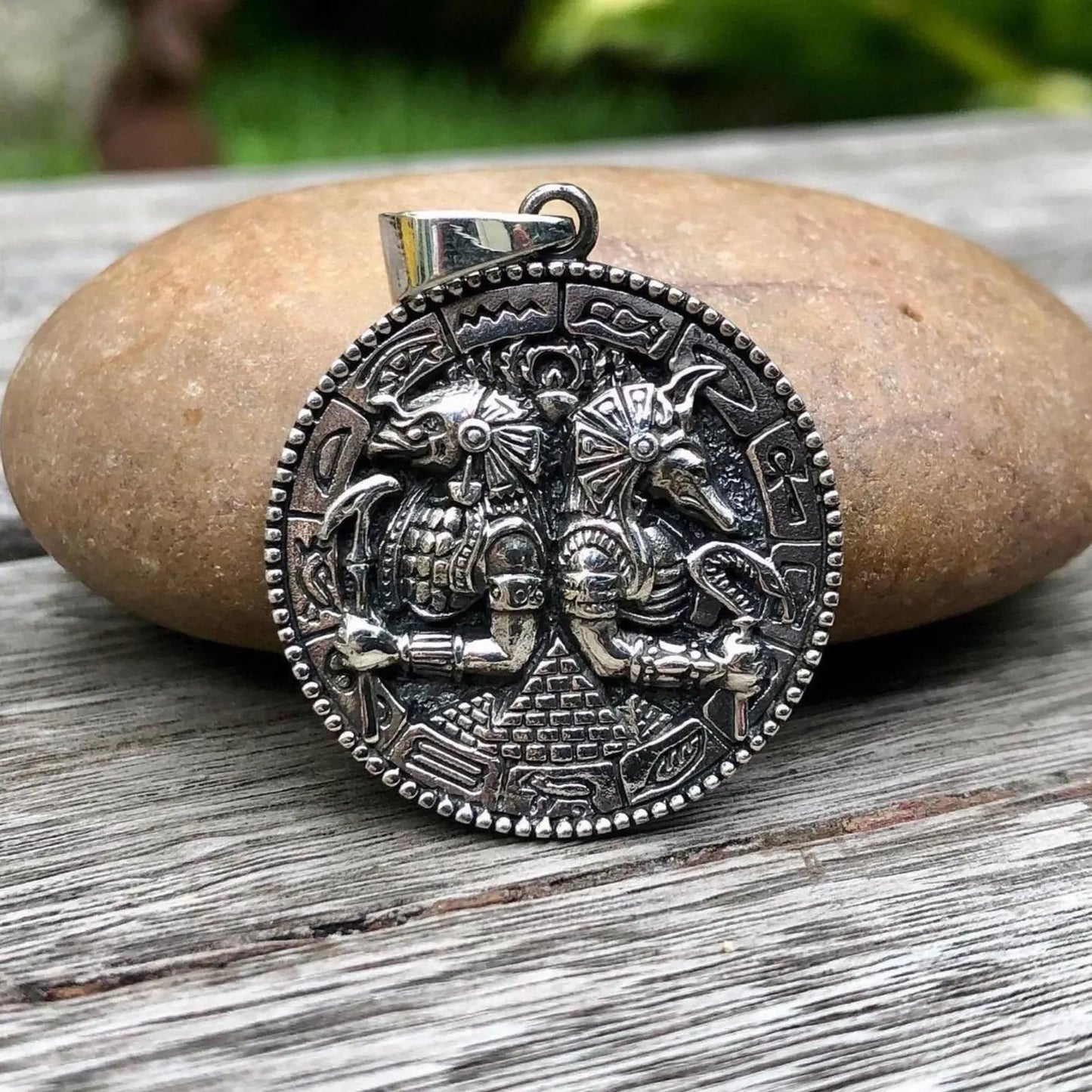 Anubis Horus Egyptian God Deities Pendant/Necklace