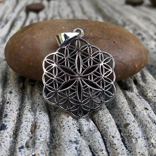 Flower of Life Viking Celtic Pendant/Necklace