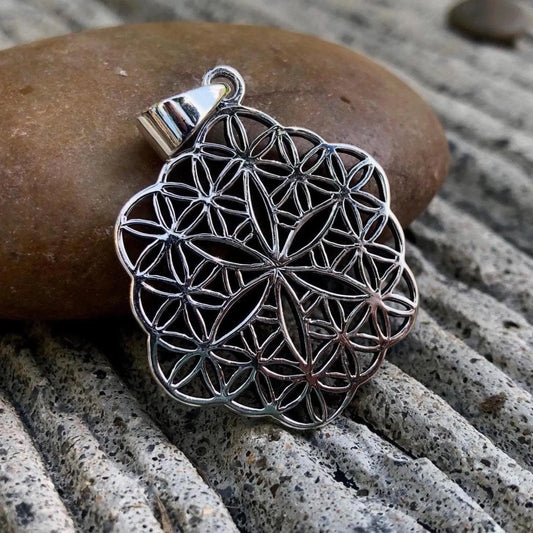 Flower of Life Viking Celtic Pendant/Necklace