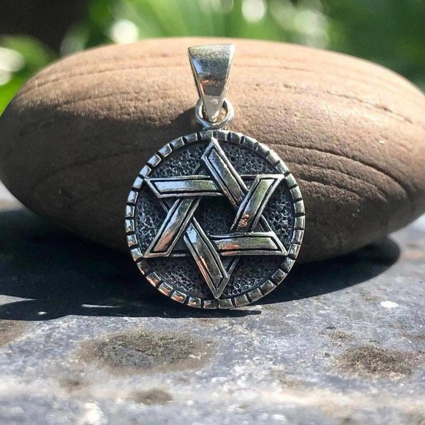 Star of David Hebrew Jewish Pendant/Necklace
