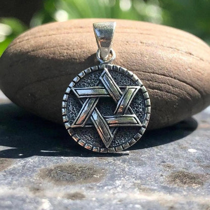 Star of David Hebrew Jewish Pendant/Necklace