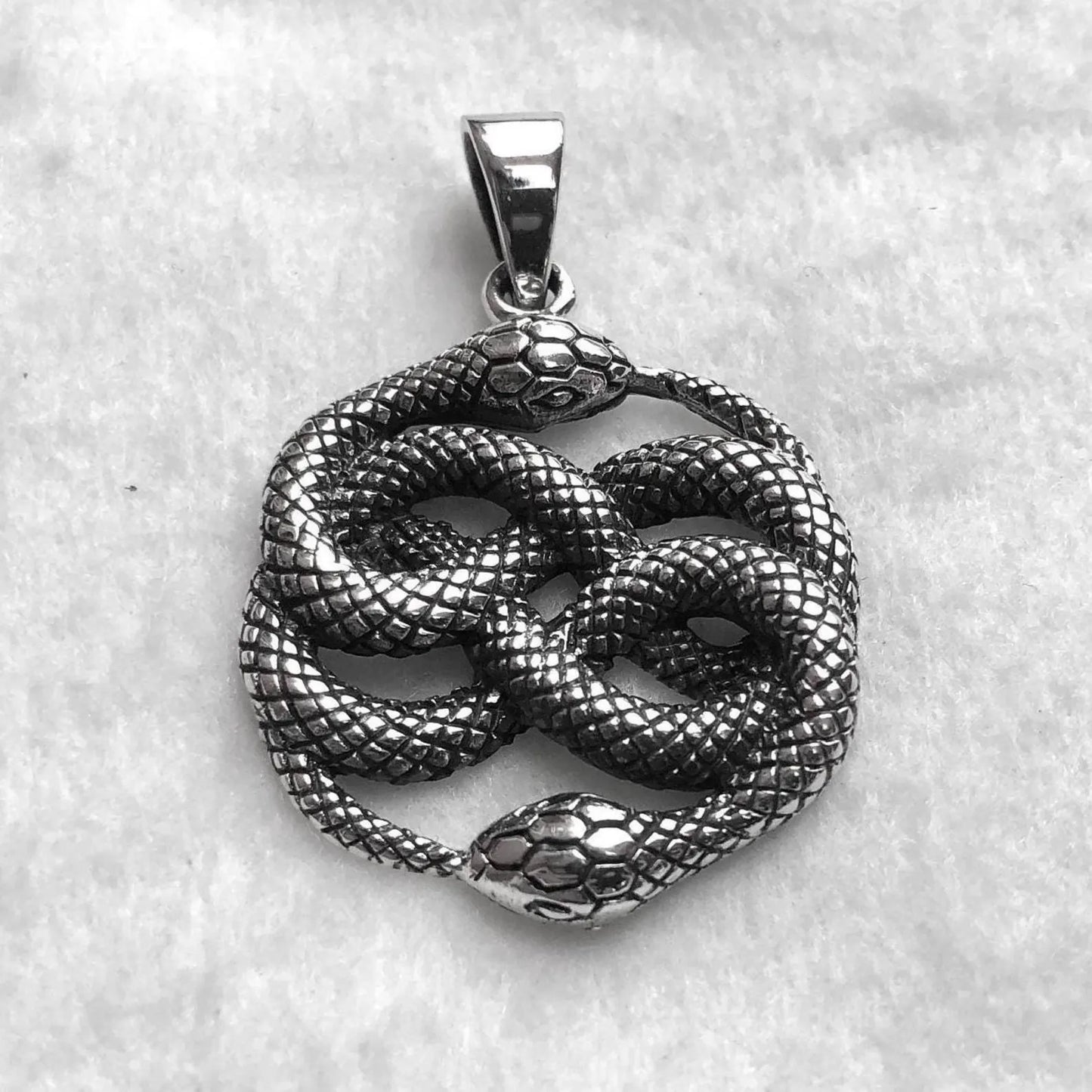 Snake Jormungandr Serpent Ouroboros Pendant/Necklace