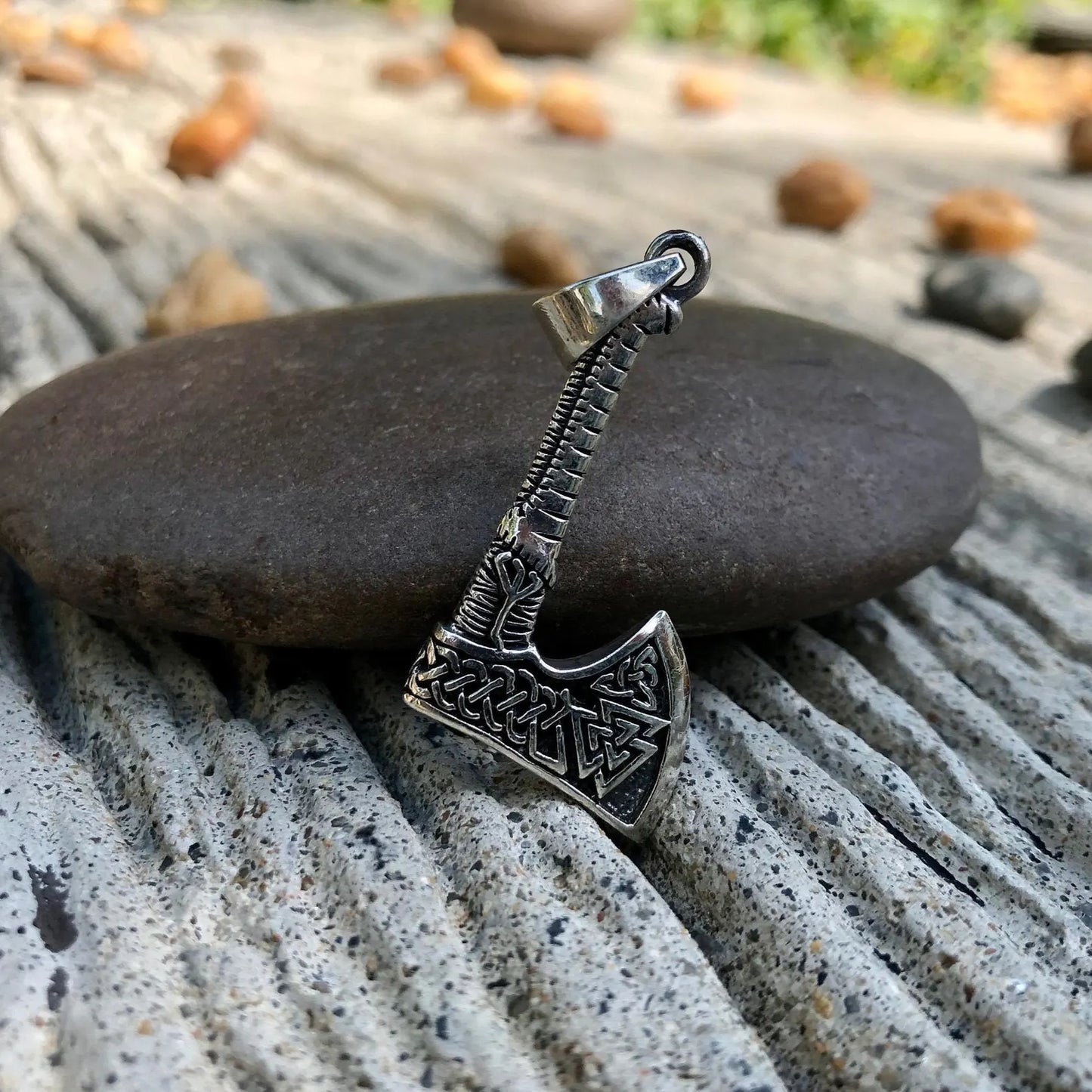 Thor Hammer Mjölnir Viking Axe Pendant/Necklace