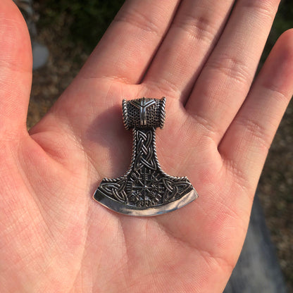 Thor's Hammer Viking Mjolnir Celtic Pendant/Necklace