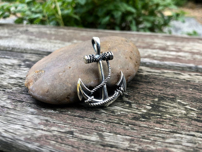 Pirate Punk Anchor Sailor Pendant/Necklace