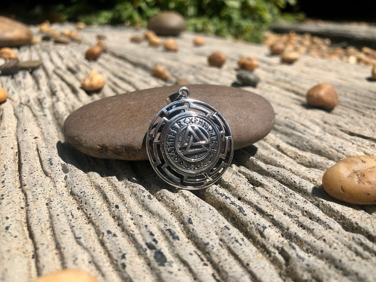 Viking Valknut Triangles Pendant/Necklace