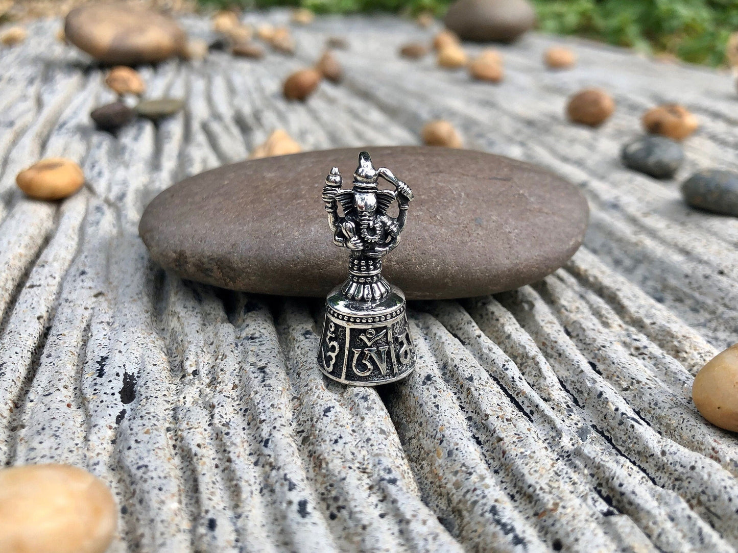 Ganesha Bell Hinduism Pendant/Necklace