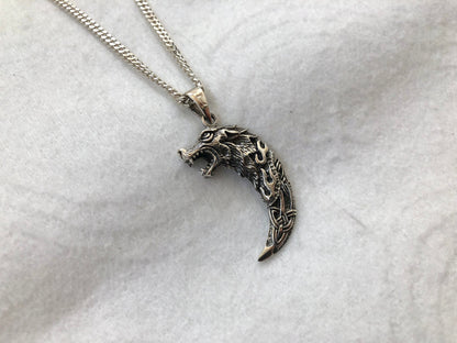 Wolf Fang Pendant/Necklace