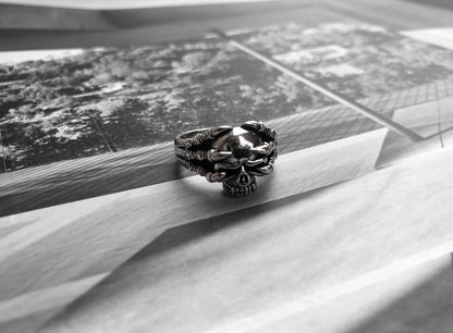 Biker Skull Ring
