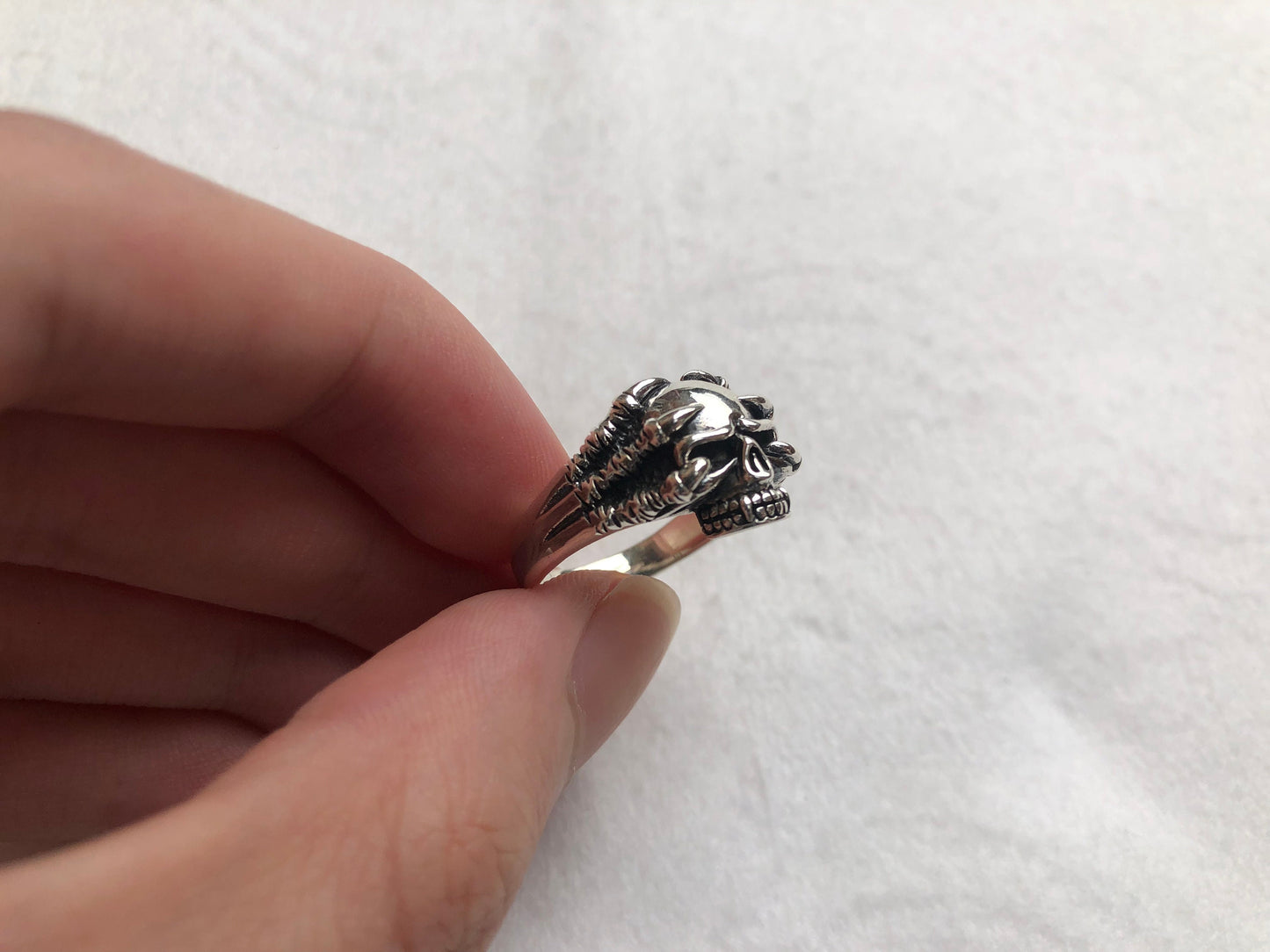 Biker Skull Ring