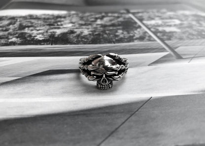 Biker Skull Ring