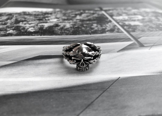 Biker Skull Ring