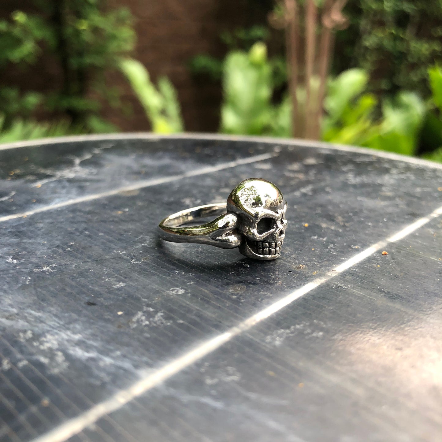 Skull Biker Skeleton Bone Gothic Ring