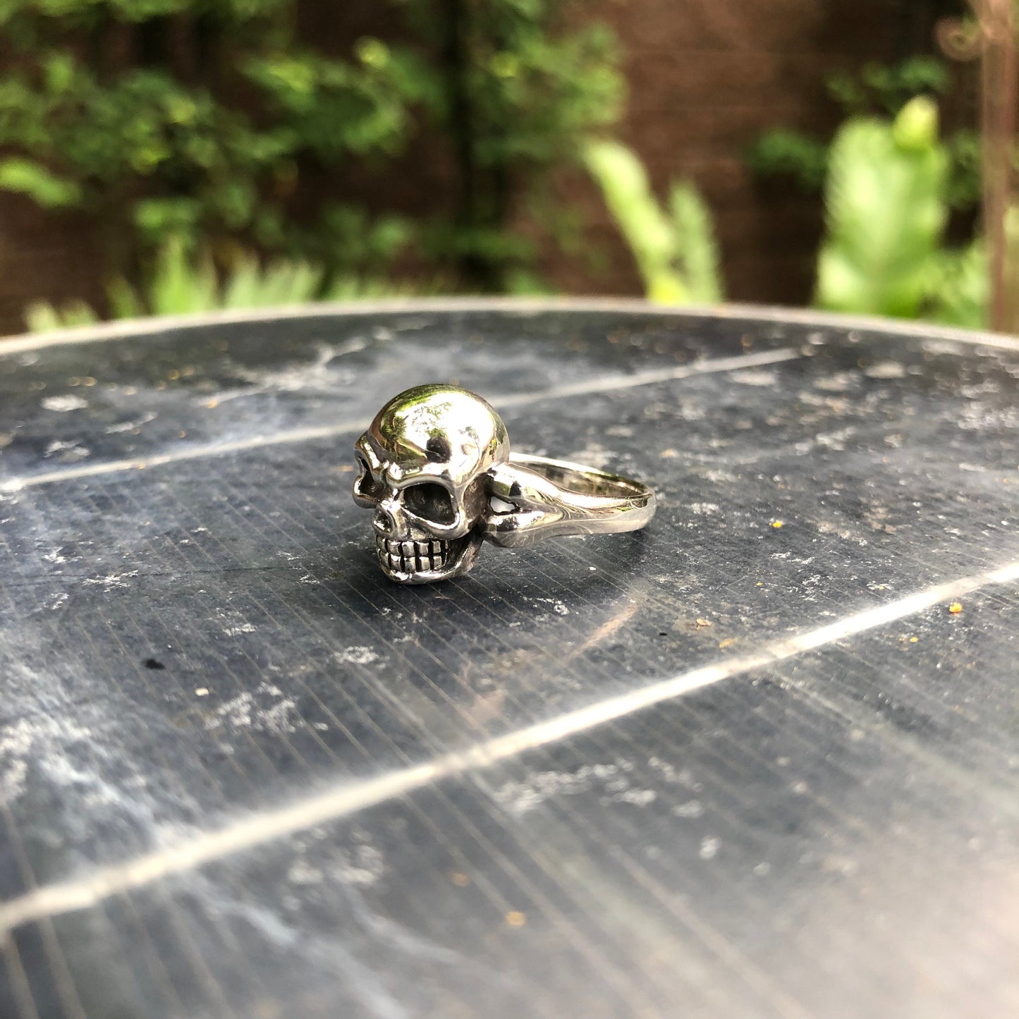 Skull Biker Skeleton Bone Gothic Ring