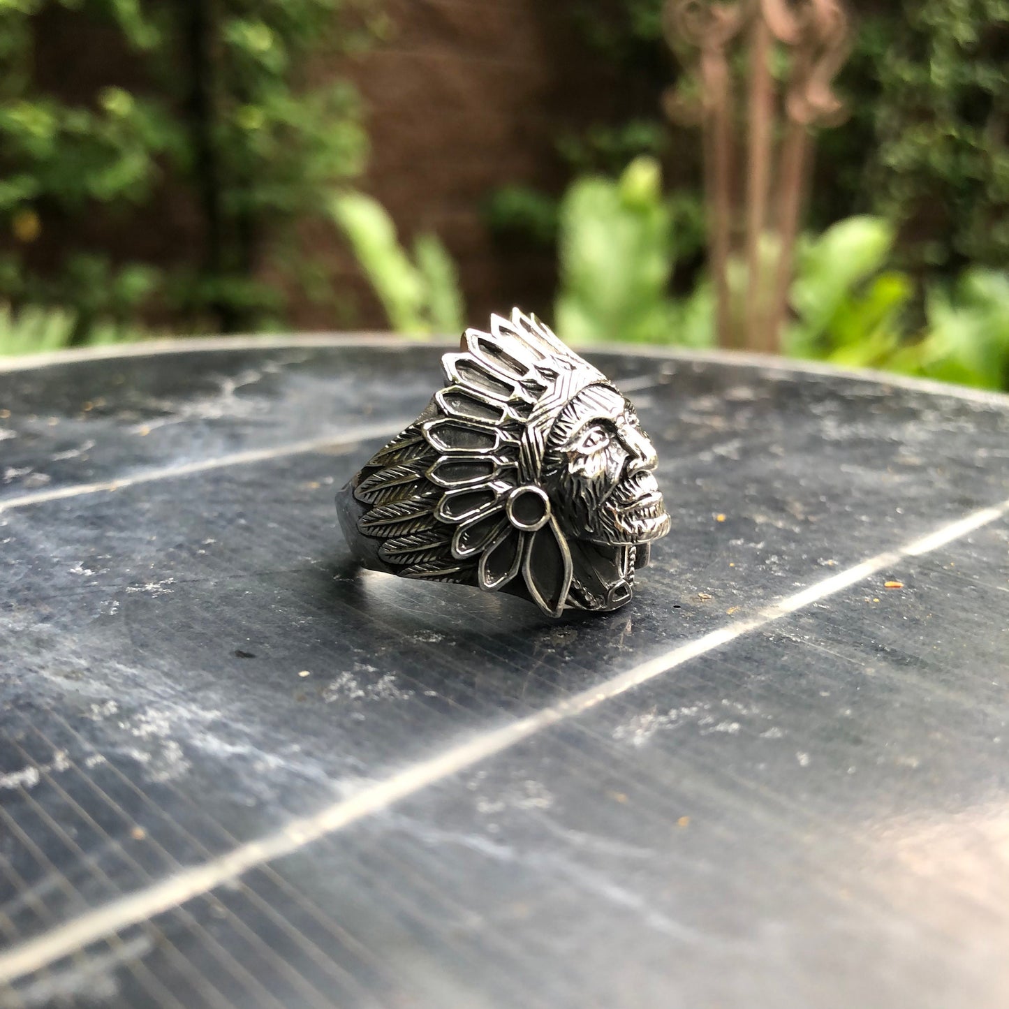 Indian Native American Chief Ring