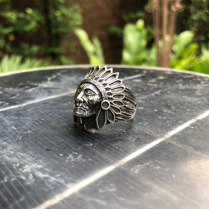 Indian Native American Chief Ring