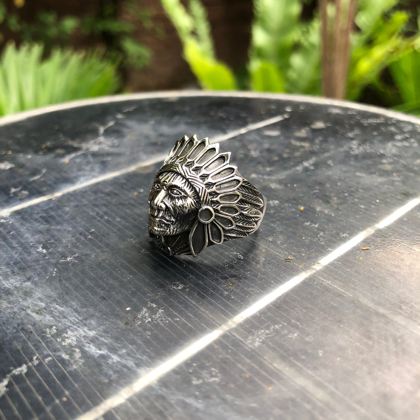 Indian Native American Chief Ring