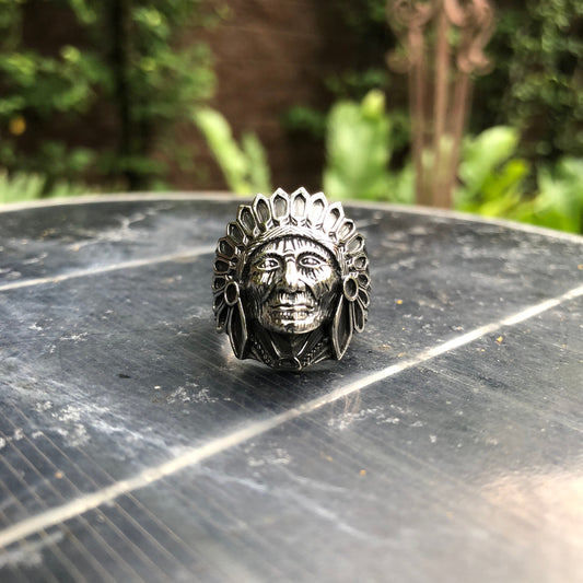 Indian Native American Chief Ring