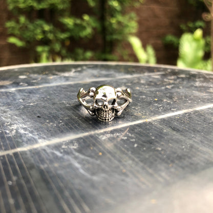 Biker Skull Skeleton Ring