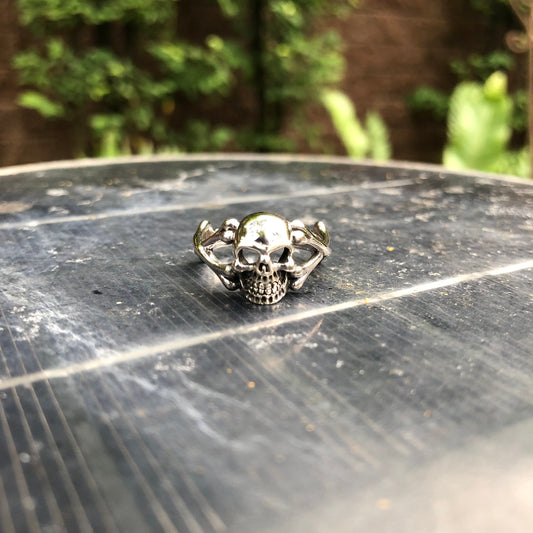 Biker Skull Skeleton Ring