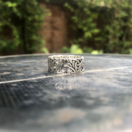 Triquetra Viking Celtic Symbol Ring
