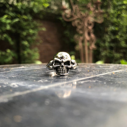 Skull Biker Skeleton Bone Gothic Ring