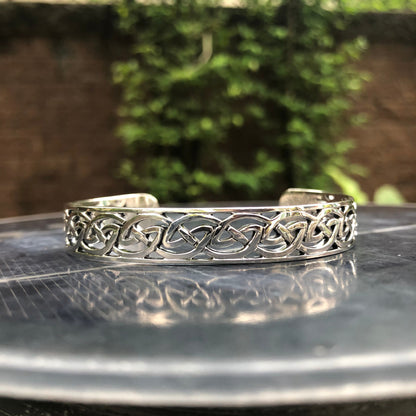 Celtic Knots Viking Cuff Bracelet