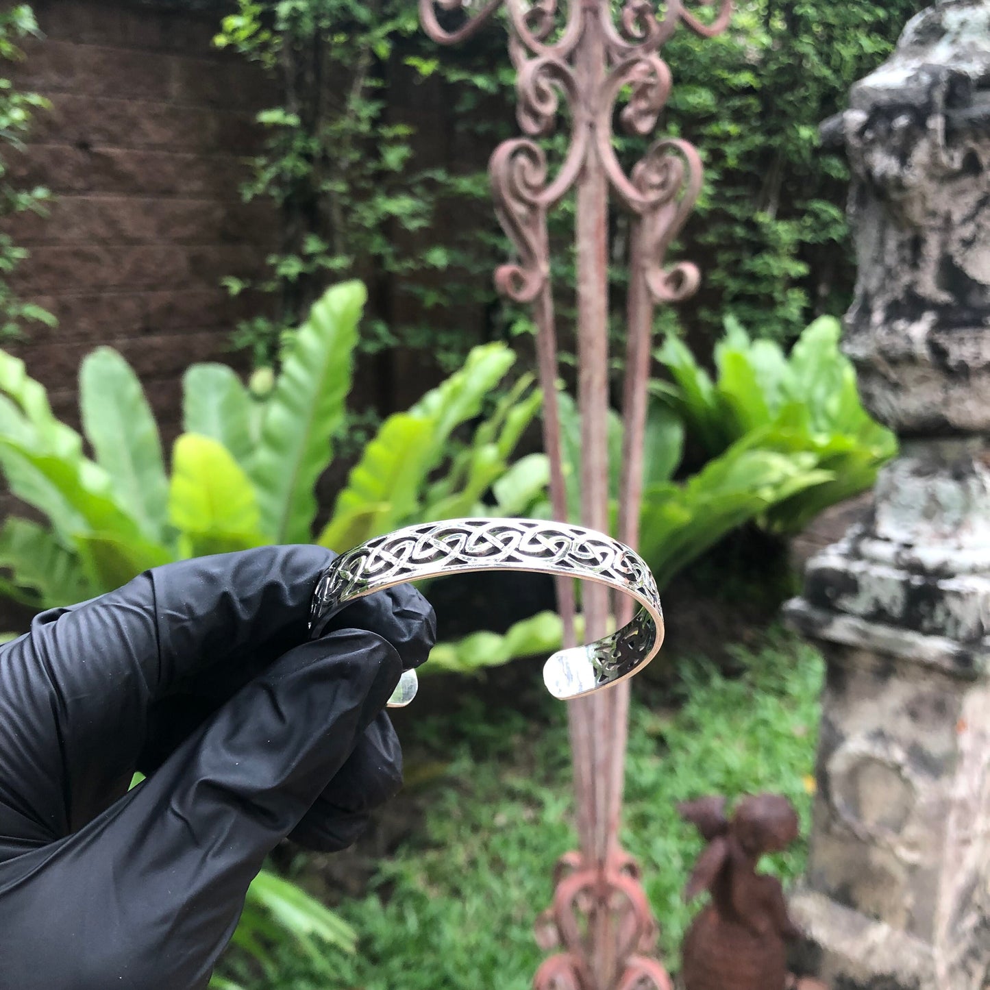 Celtic Knots Viking Cuff Bracelet