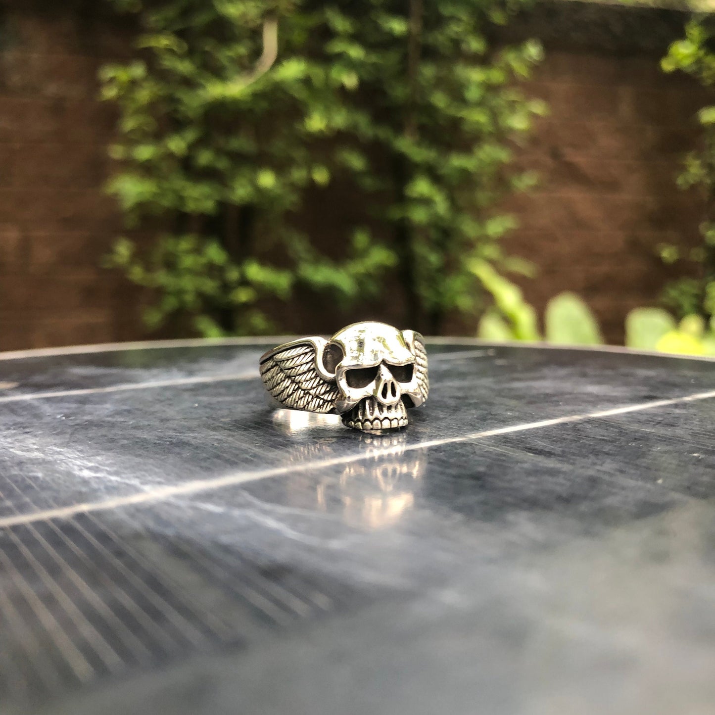Biker Skull Ring