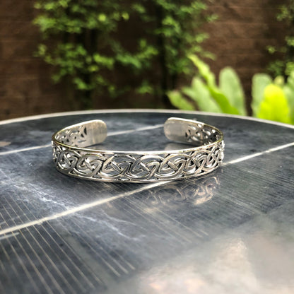 Celtic Knots Viking Cuff Bracelet