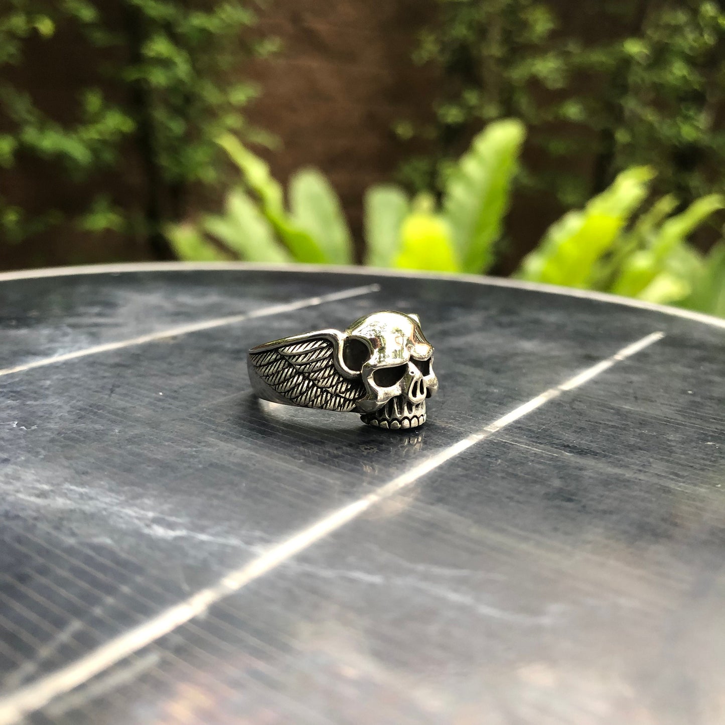 Biker Skull Ring