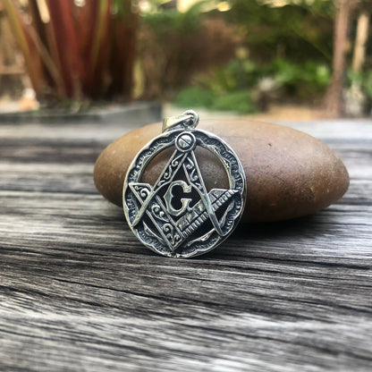 Freemason Masonic Illuminati Pendant/Necklace